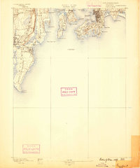 1889 Map of Newport