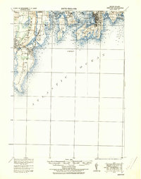 1935 Map of Newport