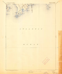 preview thumbnail of historical topo map of Newport County, RI in 1893