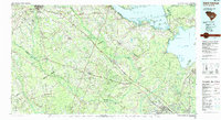 Download a high-resolution, GPS-compatible USGS topo map for Saint George, SC (1990 edition)