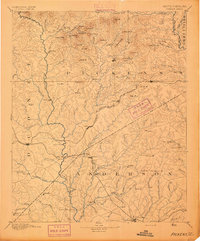 1894 Map of Pickens