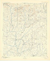 1894 Map of Pickens, 1928 Print