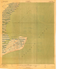 preview thumbnail of historical topo map of Charleston County, SC in 1919