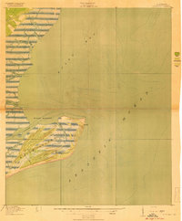 Download a high-resolution, GPS-compatible USGS topo map for Bulls Island, SC (1919 edition)