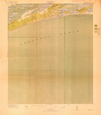 1918 Map of Kiawah Island, SC