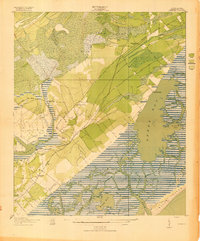 1919 Map of Awendaw, SC