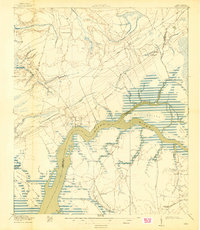 Download a high-resolution, GPS-compatible USGS topo map for Wando, SC (1942 edition)