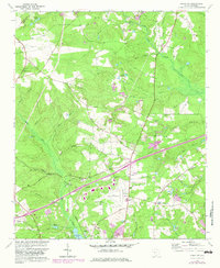 Download a high-resolution, GPS-compatible USGS topo map for Aiken NW, SC (1982 edition)