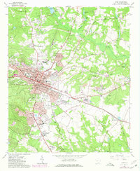 Download a high-resolution, GPS-compatible USGS topo map for Aiken, SC (1980 edition)