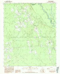 preview thumbnail of historical topo map of Berkeley County, SC in 1990