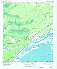 Download a high-resolution, GPS-compatible USGS topo map for Awendaw, SC (1992 edition)