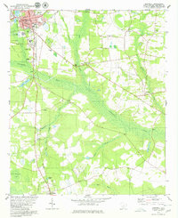 Download a high-resolution, GPS-compatible USGS topo map for Barnwell, SC (1980 edition)