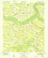 preview thumbnail of historical topo map of Horry County, SC in 1949