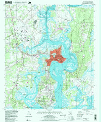 Download a high-resolution, GPS-compatible USGS topo map for Beaufort, SC (1999 edition)