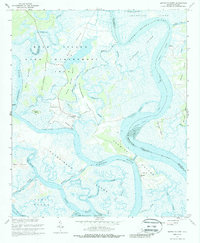 Download a high-resolution, GPS-compatible USGS topo map for Bennetts Point, SC (1987 edition)