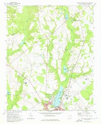Download a high-resolution, GPS-compatible USGS topo map for Bennettsville North, SC (1975 edition)