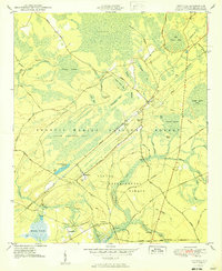 preview thumbnail of historical topo map of Berkeley County, SC in 1950