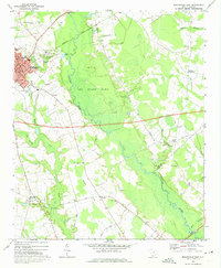 Download a high-resolution, GPS-compatible USGS topo map for Bishopville East, SC (1974 edition)