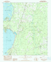Download a high-resolution, GPS-compatible USGS topo map for Bonneau, SC (1990 edition)