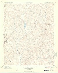 1950 Map of Bradley