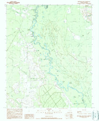 Download a high-resolution, GPS-compatible USGS topo map for Brittons Neck, SC (1990 edition)