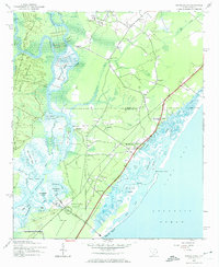 Download a high-resolution, GPS-compatible USGS topo map for Brookgreen, SC (1974 edition)