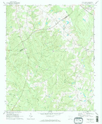 preview thumbnail of historical topo map of Newberry County, SC in 1970