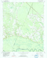 Download a high-resolution, GPS-compatible USGS topo map for Butlers Bay, SC (1991 edition)