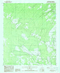 preview thumbnail of historical topo map of Jasper County, SC in 1988