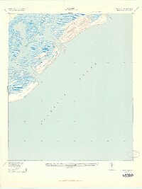 1943 Map of Capers Island