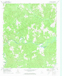 preview thumbnail of historical topo map of Newberry County, SC in 1971