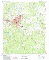 Download a high-resolution, GPS-compatible USGS topo map for Chester, SC (1991 edition)