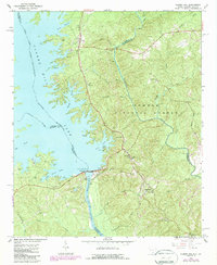 Download a high-resolution, GPS-compatible USGS topo map for Clarks Hill, SC (1987 edition)