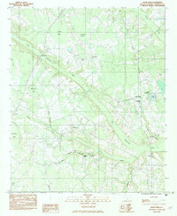 Download a high-resolution, GPS-compatible USGS topo map for Clear Pond, SC (1983 edition)