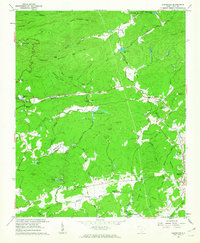 Download a high-resolution, GPS-compatible USGS topo map for Cleveland, SC (1963 edition)