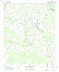 Download a high-resolution, GPS-compatible USGS topo map for Clio, SC (1975 edition)