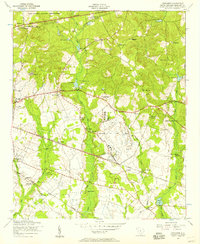 Download a high-resolution, GPS-compatible USGS topo map for Congaree, SC (1957 edition)