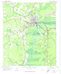Download a high-resolution, GPS-compatible USGS topo map for Conway, SC (1974 edition)