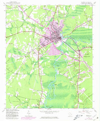 Download a high-resolution, GPS-compatible USGS topo map for Conway, SC (1980 edition)