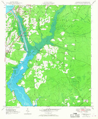 Download a high-resolution, GPS-compatible USGS topo map for Cordesville, SC (1968 edition)