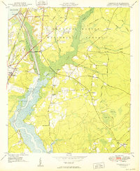 preview thumbnail of historical topo map of Berkeley County, SC in 1949