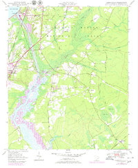 Download a high-resolution, GPS-compatible USGS topo map for Cordesville, SC (1979 edition)