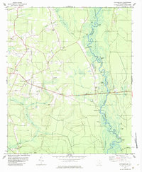 Download a high-resolution, GPS-compatible USGS topo map for Cottageville, SC (1984 edition)