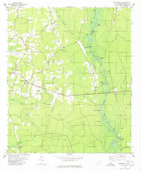 Download a high-resolution, GPS-compatible USGS topo map for Cottageville, SC (1980 edition)