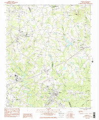 Download a high-resolution, GPS-compatible USGS topo map for Cowpens, SC (1983 edition)