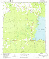 Download a high-resolution, GPS-compatible USGS topo map for Cross, SC (1980 edition)