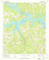 Download a high-resolution, GPS-compatible USGS topo map for Delmar, SC (1973 edition)