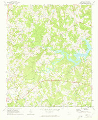 Download a high-resolution, GPS-compatible USGS topo map for Denny, SC (1973 edition)
