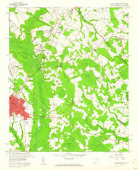 Download a high-resolution, GPS-compatible USGS topo map for Dillon East, SC (1961 edition)