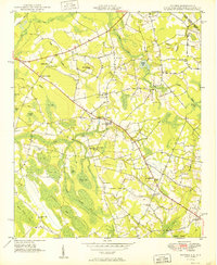 preview thumbnail of historical topo map of Horry County, SC in 1949